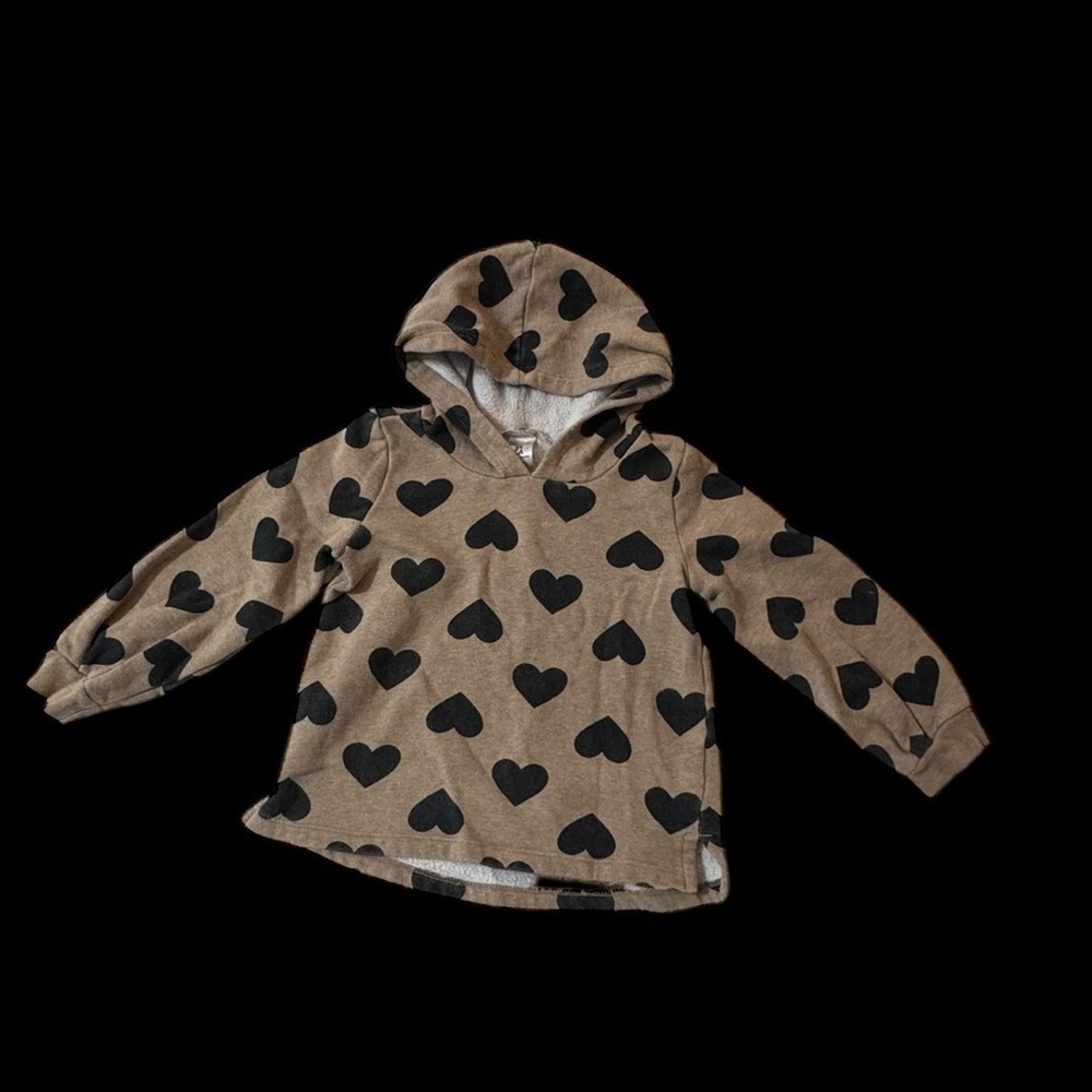 Carter’s heart Print Kids  Hoodie 5T k 151